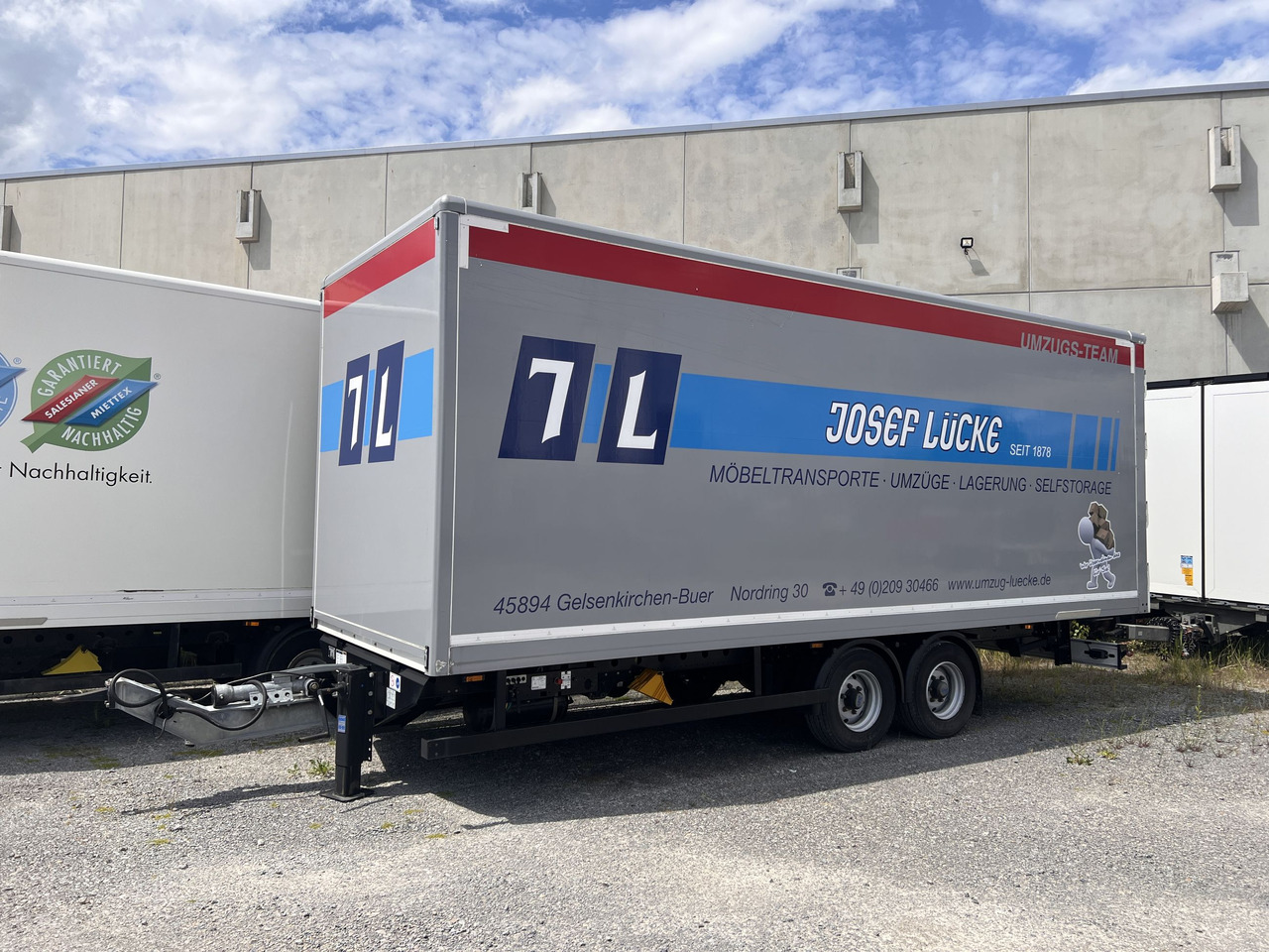 Möslein TKO 105 Schwebheim  Tandem- Möbel Koffer- Anhänger - Прицеп-фургон: фото 4 Möslein TKO 105 Schwebheim  Tandem- Möbel Koffer- Anhänger - Прицеп-фургон: фото 4