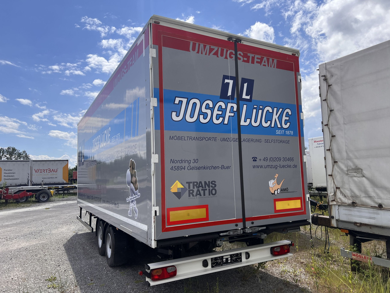 Möslein TKO 105 Schwebheim  Tandem- Möbel Koffer- Anhänger - Прицеп-фургон: фото 5 Möslein TKO 105 Schwebheim  Tandem- Möbel Koffer- Anhänger - Прицеп-фургон: фото 5