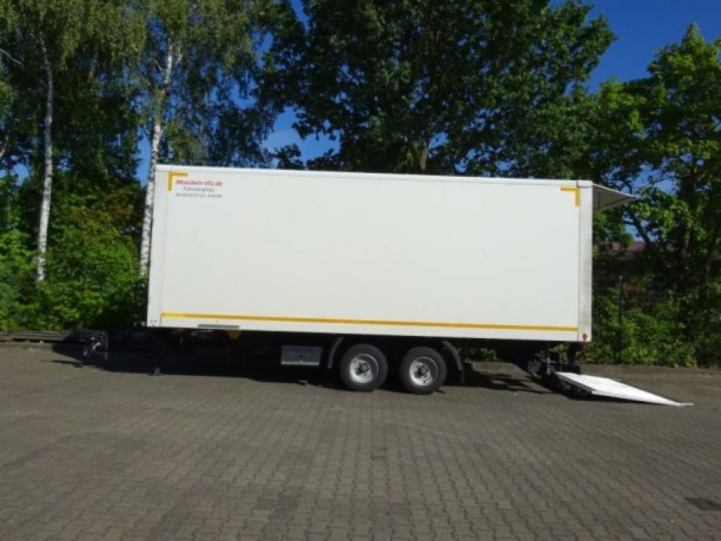 Möslein TKO 105 Schwebheim Tandemkoffer, Ladebordwand + Durchladbar - Прицеп-фургон: фото 2 Möslein TKO 105 Schwebheim Tandemkoffer, Ladebordwand + Durchladbar - Прицеп-фургон: фото 2