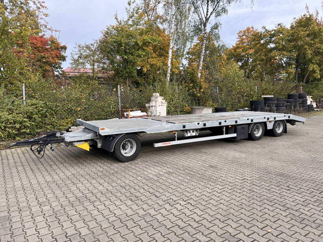 Möslein TO 3 F Schwebheim 3 Achs Tiefladeranhänger - Низкорамный прицеп: фото 2 Möslein TO 3 F Schwebheim 3 Achs Tiefladeranhänger - Низкорамный прицеп: фото 2