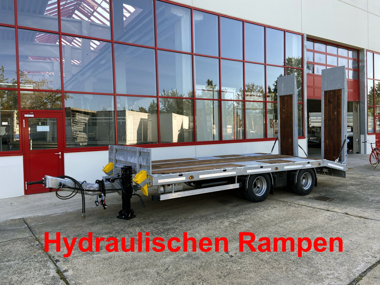 Möslein TT21-7,2 Hydr 21 t Tandemtieflader, hydr. Rampen, NEU - Низкорамный прицеп: фото 4 Möslein TT21-7,2 Hydr 21 t Tandemtieflader, hydr. Rampen, NEU - Низкорамный прицеп: фото 4