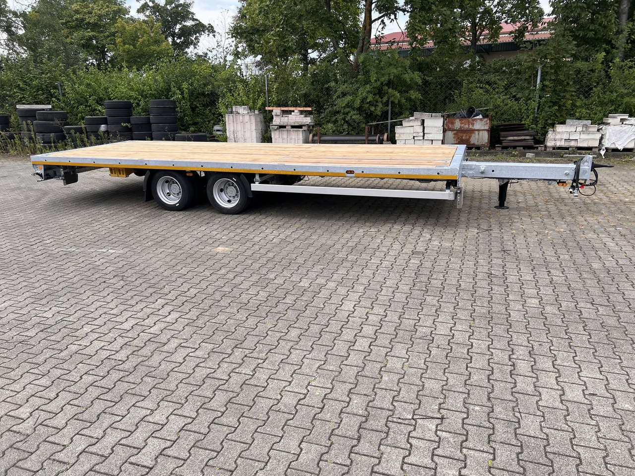 Möslein 11,9 t Tandemanhänger- Tieflader, ausziehbarLuf - Полуприцеп: фото 2 Möslein 11,9 t Tandemanhänger- Tieflader, ausziehbarLuf - Полуприцеп: фото 2