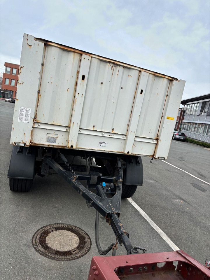 Krone AZ18 + Palettenkasten - Прицеп бортовой/ Платформа: фото 3 Krone AZ18 + Palettenkasten - Прицеп бортовой/ Платформа: фото 3