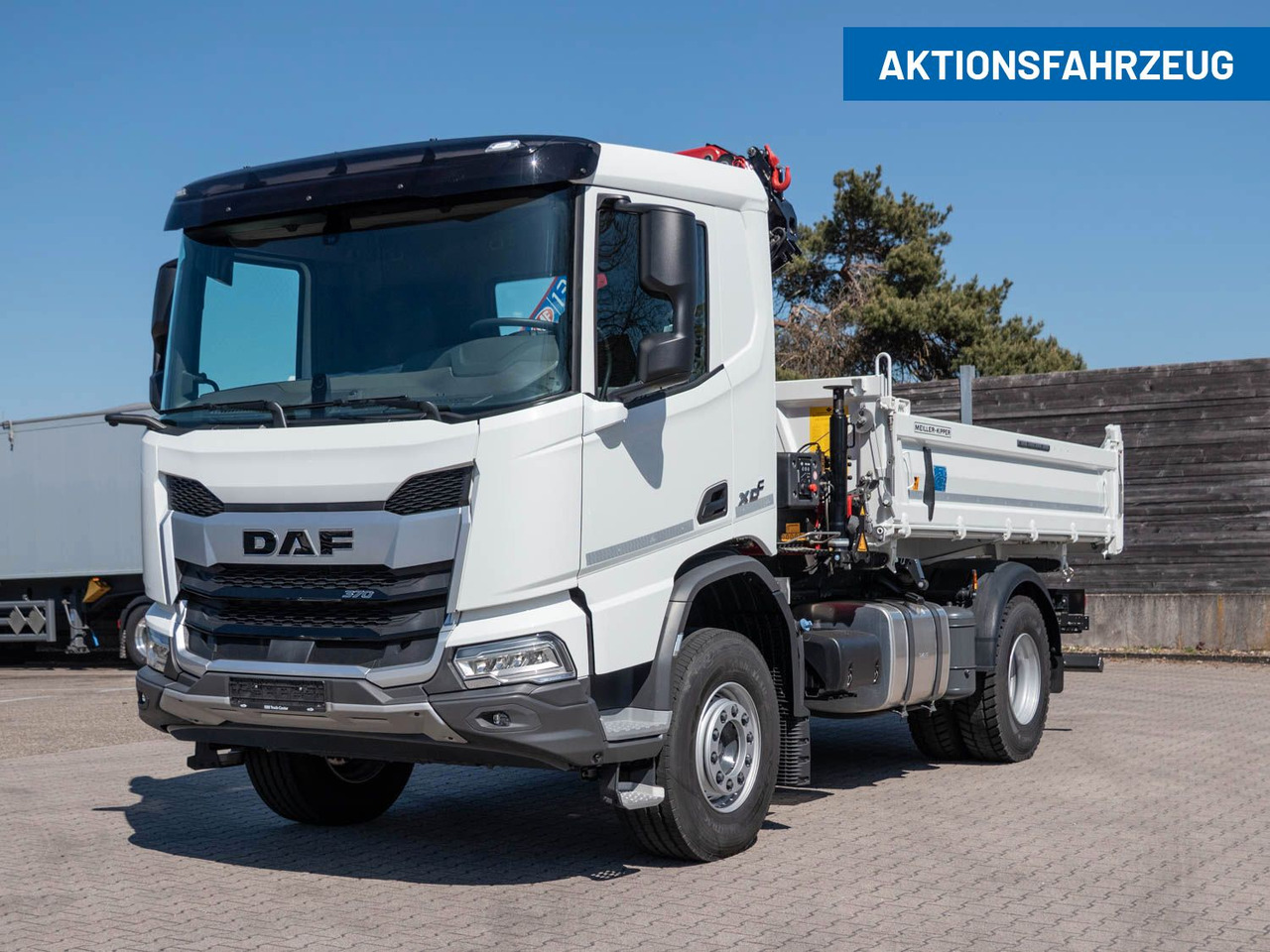 DAF XDC 370 FA Meiller Krankipper HMF DAF XDC 370 FA Meiller Krankipper HMF - Самосвал: фото 1 DAF XDC 370 FA Meiller Krankipper HMF DAF XDC 370 FA Meiller Krankipper HMF - Самосвал: фото 1