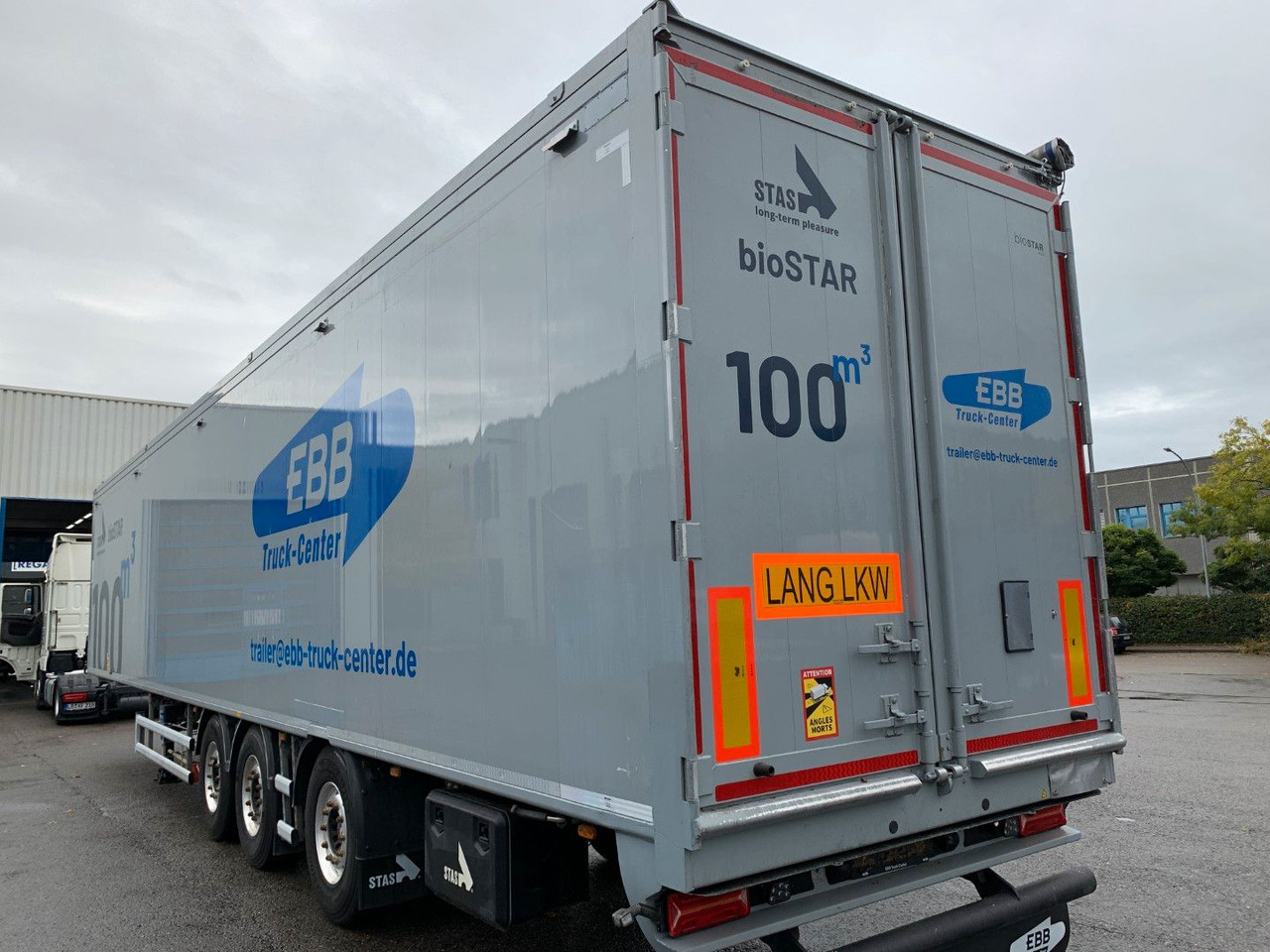 Stas bioSTAR ca 100 cbm 14,9 m Innenlänge - Полуприцеп с подвижным полом: фото 5 Stas bioSTAR ca 100 cbm 14,9 m Innenlänge - Полуприцеп с подвижным полом: фото 5