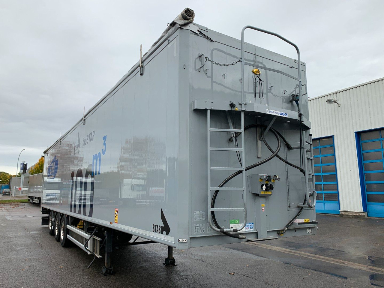 Stas bioSTAR ca 100 cbm 14,9 m Innenlänge - Полуприцеп с подвижным полом: фото 4 Stas bioSTAR ca 100 cbm 14,9 m Innenlänge - Полуприцеп с подвижным полом: фото 4