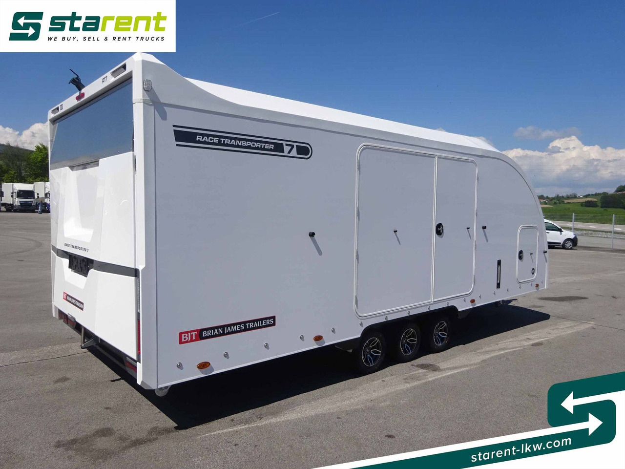 Brian James Trailers Race Transporter 7, Seilwinde - Прицеп-автовоз: фото 5 Brian James Trailers Race Transporter 7, Seilwinde - Прицеп-автовоз: фото 5