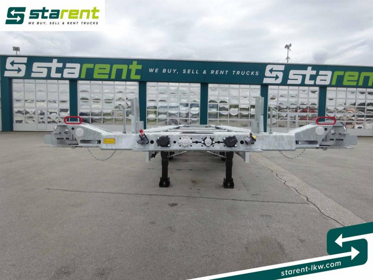 Fliegl Containerchassis ADR 1x20/2x20/1x30/1x40/1x45 - Шасси полуприцеп: фото 2 Fliegl Containerchassis ADR 1x20/2x20/1x30/1x40/1x45 - Шасси полуприцеп: фото 2