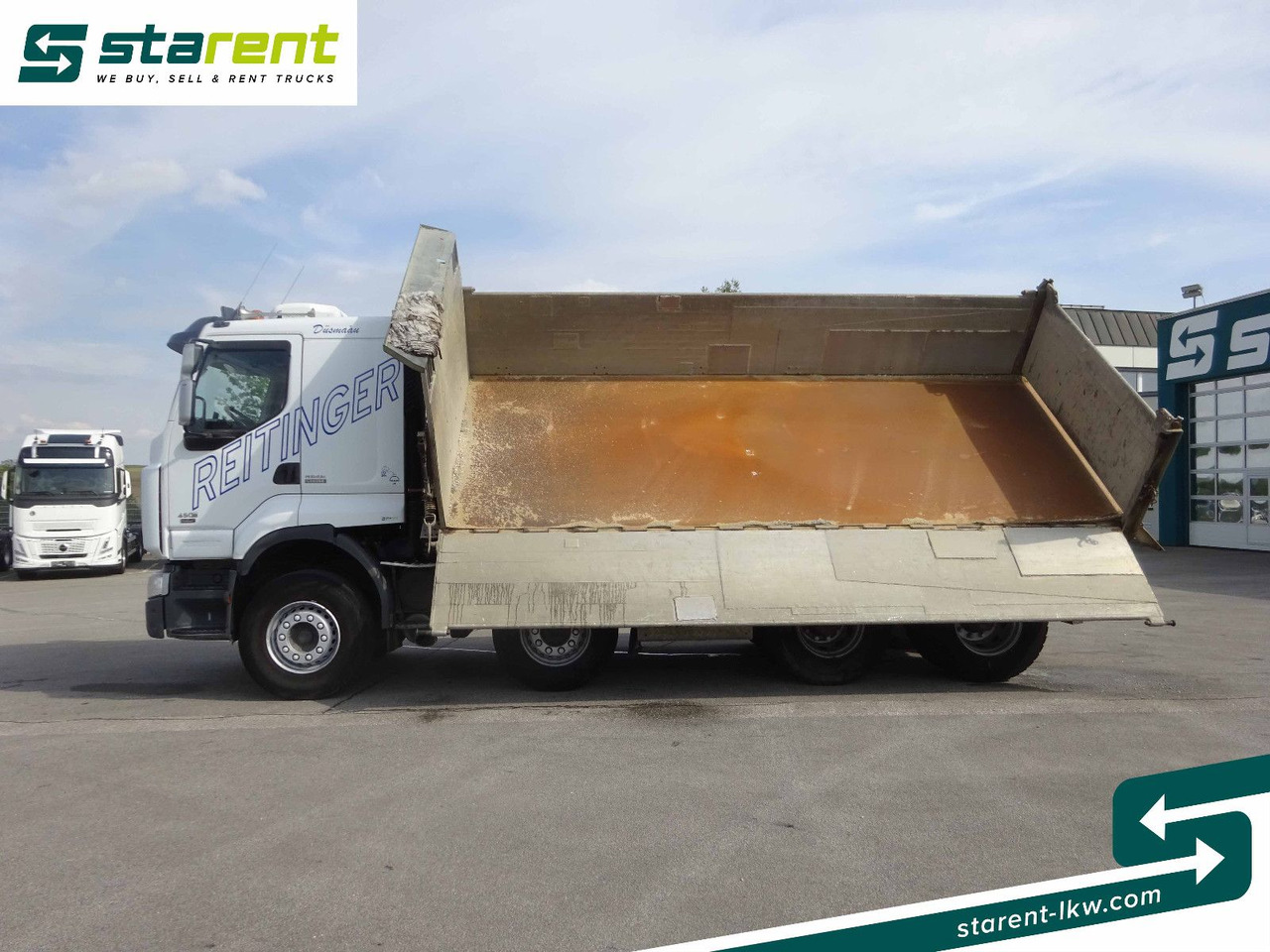 Renault Premium 450 DXi, 8x4, 3 Seitenkipper, Standklima - Самосвал: фото 2 Renault Premium 450 DXi, 8x4, 3 Seitenkipper, Standklima - Самосвал: фото 2