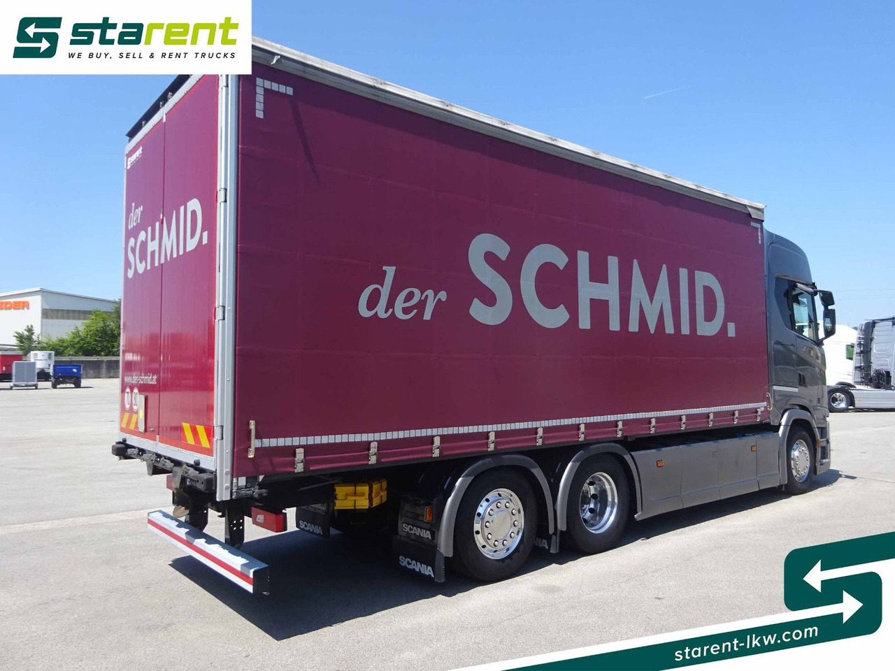 Scania S500 Planen Aufbau Schwarzmüller 6x2, Standklima - Тентованный грузовик: фото 5 Scania S500 Planen Aufbau Schwarzmüller 6x2, Standklima - Тентованный грузовик: фото 5