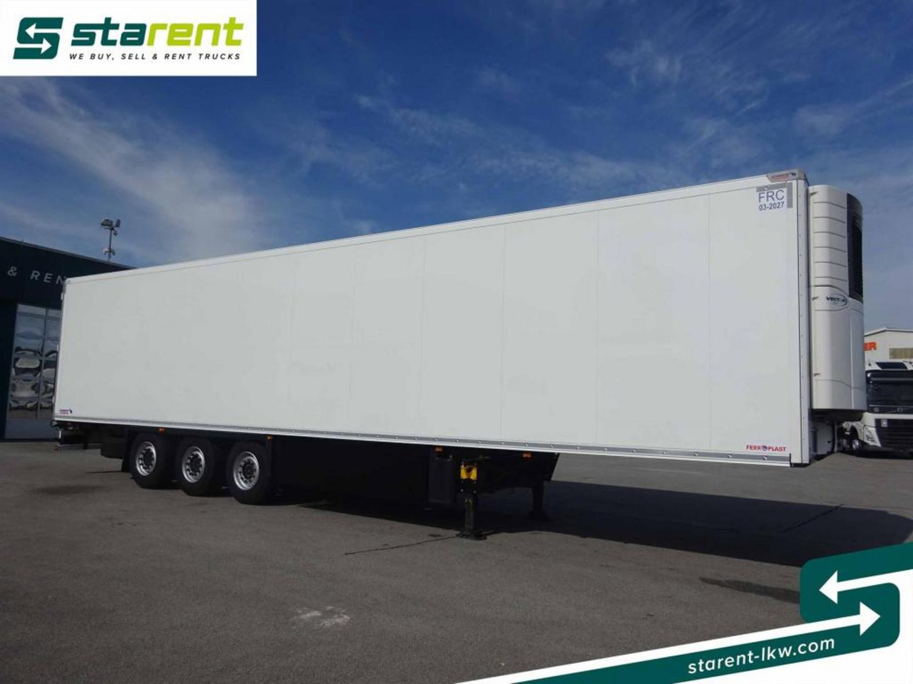 Schmitz Carrier Vector 1550 Palettenkasten Zurrleiste - Полуприцеп-рефрижератор: фото 3 Schmitz Carrier Vector 1550 Palettenkasten Zurrleiste - Полуприцеп-рефрижератор: фото 3