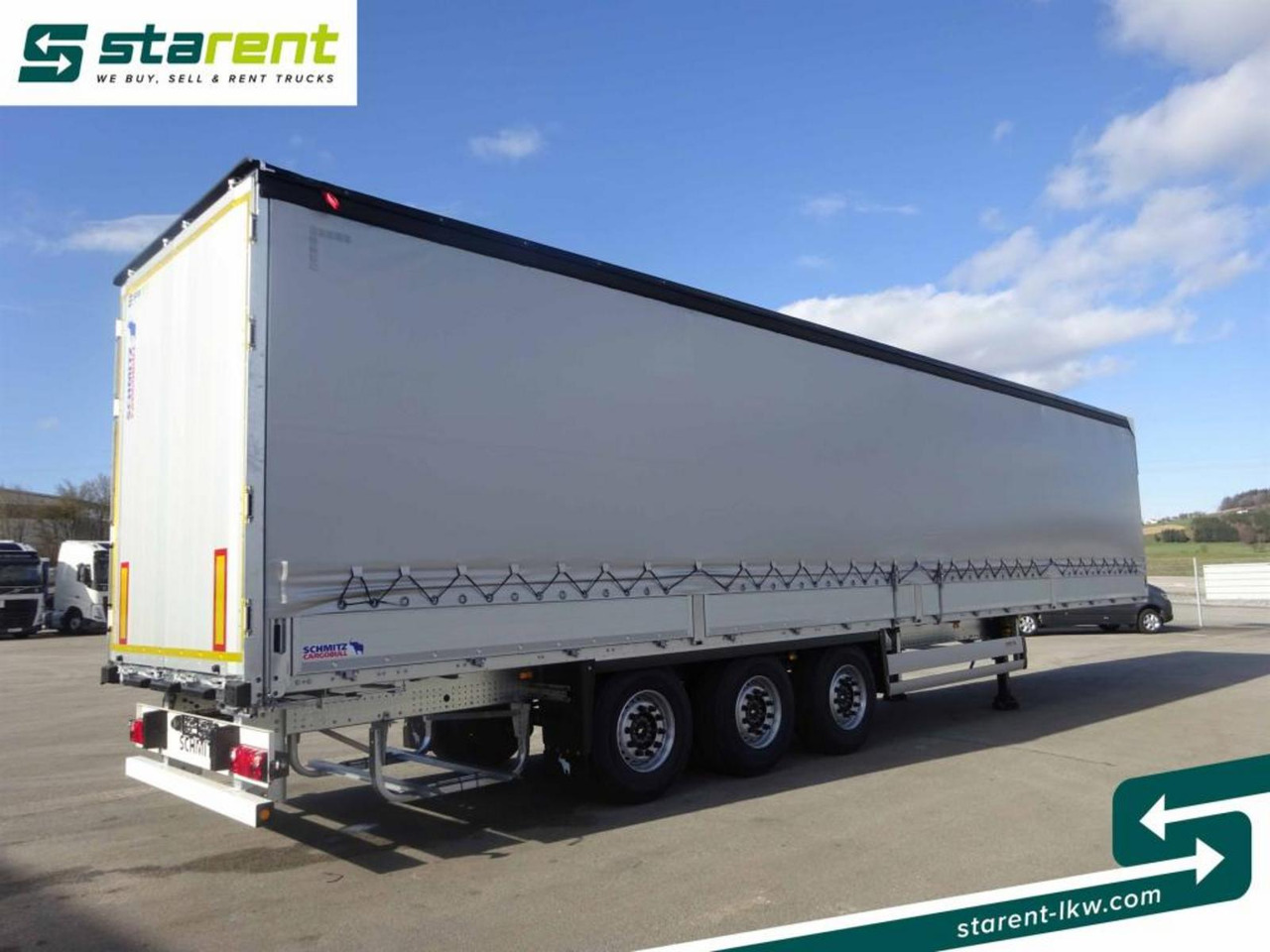 Schmitz Tautliner Bordwand 60cm Hubdach Liftachse - Тентованный полуприцеп: фото 5 Schmitz Tautliner Bordwand 60cm Hubdach Liftachse - Тентованный полуприцеп: фото 5