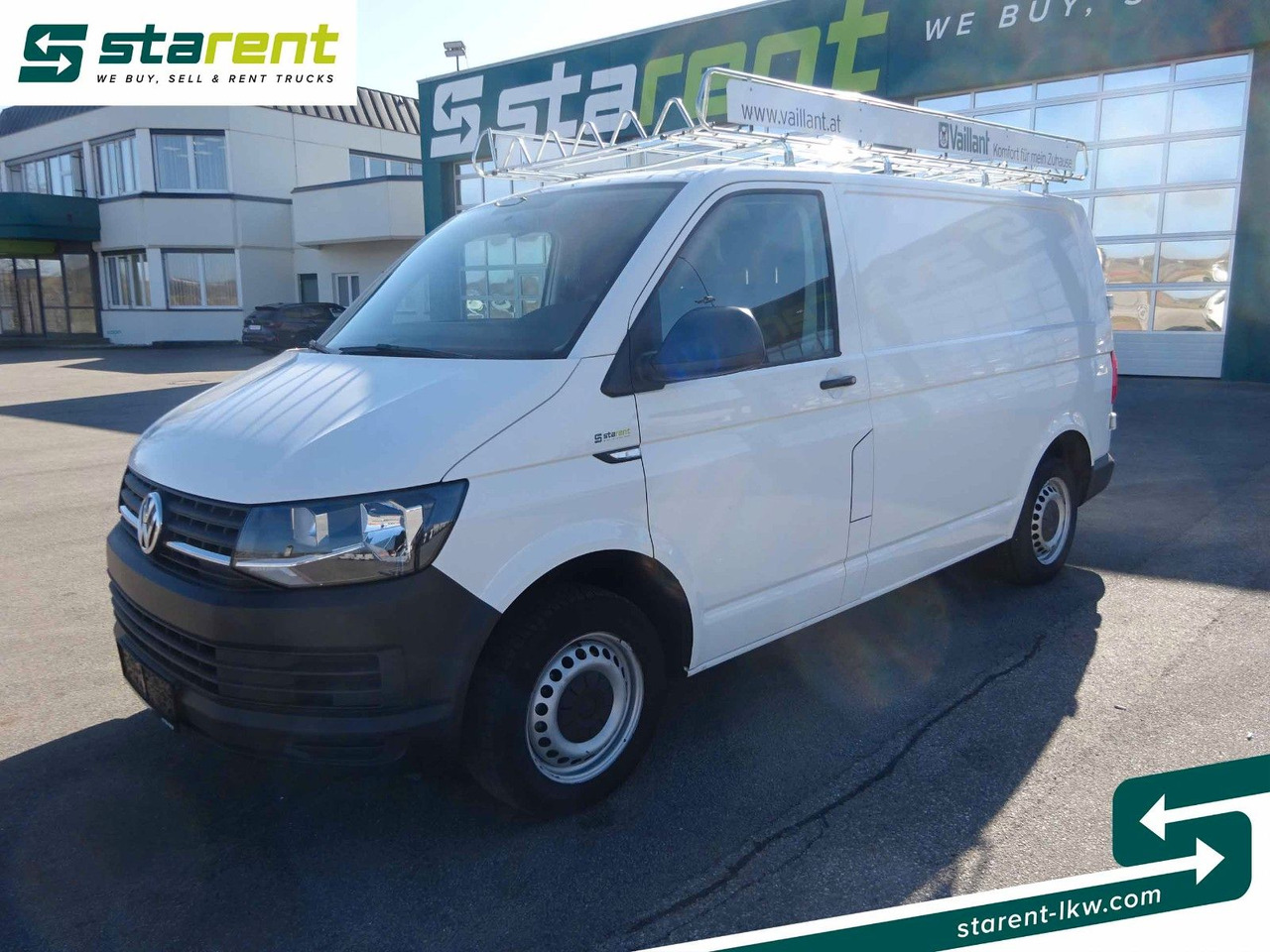 Volkswagen Transporter 6, Klima, Dachträger, Regal - Цельнометаллический фургон: фото 1 Volkswagen Transporter 6, Klima, Dachträger, Regal - Цельнометаллический фургон: фото 1