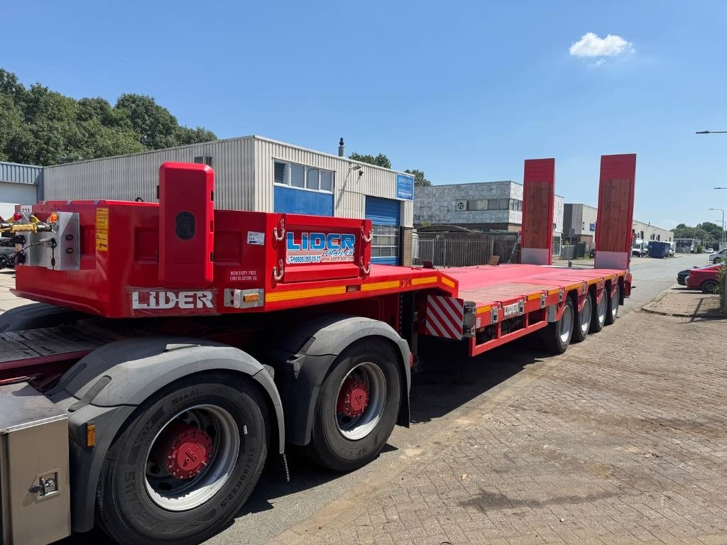 Lider LD07 Low Bed 4 Axle Full Spring 86 Ton Load - Низкорамный полуприцеп: фото 1 Lider LD07 Low Bed 4 Axle Full Spring 86 Ton Load - Низкорамный полуприцеп: фото 1