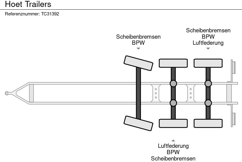 Hoet Trailers - Прицеп: фото 4 Hoet Trailers - Прицеп: фото 4