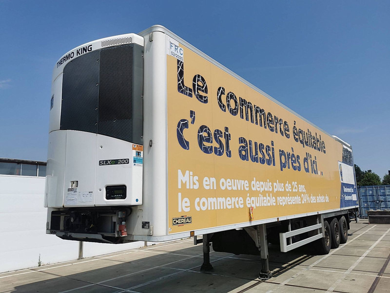 Chereau FRIGO TK SLX 200,D+E,lift - Полуприцеп-рефрижератор: фото 1 Chereau FRIGO TK SLX 200,D+E,lift - Полуприцеп-рефрижератор: фото 1