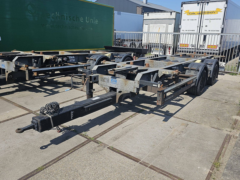 Kögel ZW18 BDF TANDEM - Прицеп-контейнеровоз/ Сменный кузов: фото 1 Kögel ZW18 BDF TANDEM - Прицеп-контейнеровоз/ Сменный кузов: фото 1