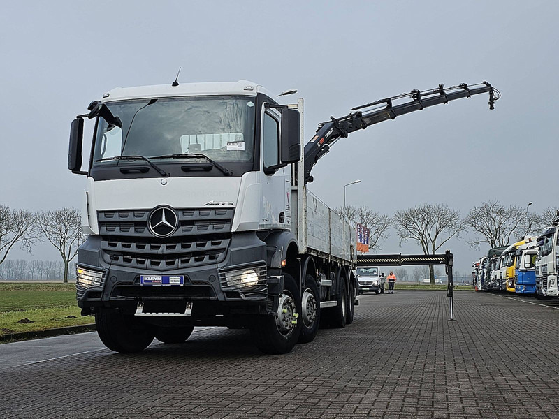 Mercedes-Benz AROCS 3240 HIAB 232ES5 - Грузовик бортовой/ Платформа, Автоманипулятор: фото 1 Mercedes-Benz AROCS 3240 HIAB 232ES5 - Грузовик бортовой/ Платформа, Автоманипулятор: фото 1