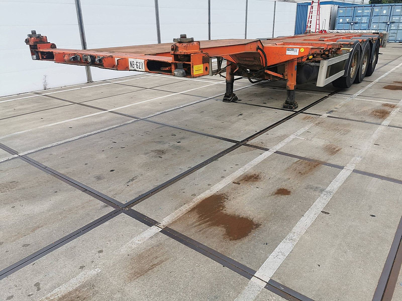 Nooteboom FT 43 03 V lift axle; BPW - Полуприцеп-контейнеровоз/ Сменный кузов: фото 1 Nooteboom FT 43 03 V lift axle; BPW - Полуприцеп-контейнеровоз/ Сменный кузов: фото 1