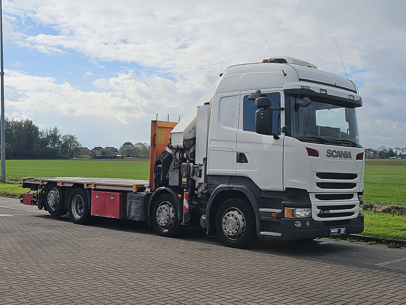 Scania R490 - Грузовик бортовой/ Платформа, Автоманипулятор: фото 5 Scania R490 - Грузовик бортовой/ Платформа, Автоманипулятор: фото 5