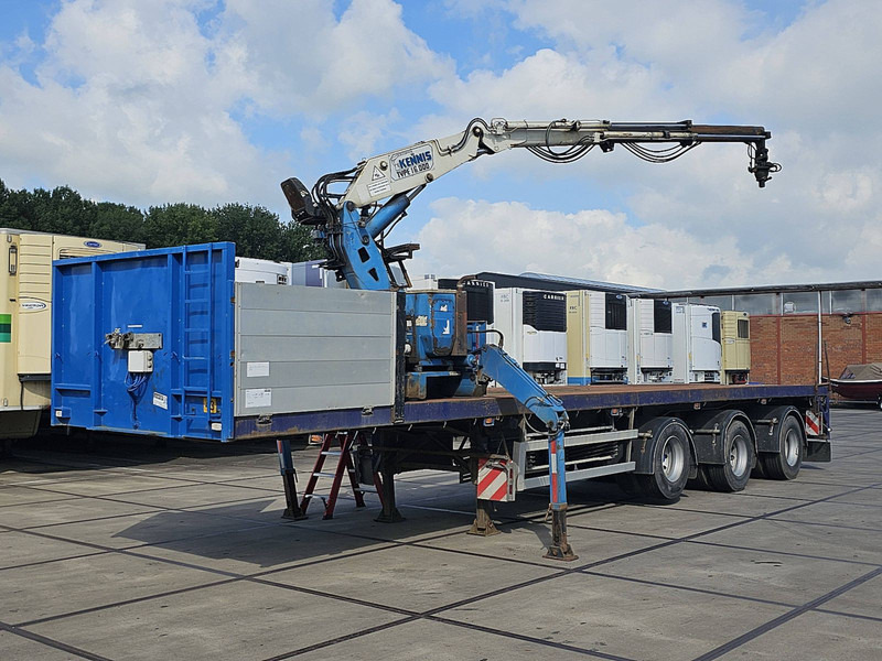 Vogelzang VO2-STG-15-30-STN Crane Kran Kraan - Полуприцеп бортовой/ Платформа: фото 1 Vogelzang VO2-STG-15-30-STN Crane Kran Kraan - Полуприцеп бортовой/ Платформа: фото 1