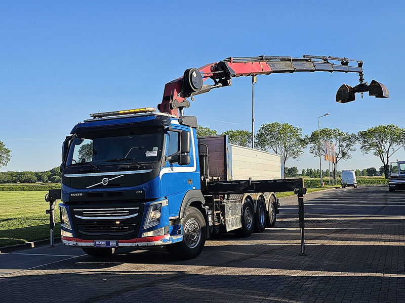 Volvo FM 460 8X2 HMF 3220 K5 - Грузовик бортовой/ Платформа, Автоманипулятор: фото 2 Volvo FM 460 8X2 HMF 3220 K5 - Грузовик бортовой/ Платформа, Автоманипулятор: фото 2