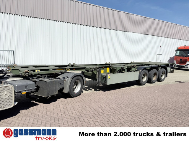 Doll U-74.0 3-Achs Containerchassis, 2x20/20/30/40ft, - Полуприцеп-контейнеровоз/ Сменный кузов: фото 5 Doll U-74.0 3-Achs Containerchassis, 2x20/20/30/40ft, - Полуприцеп-контейнеровоз/ Сменный кузов: фото 5