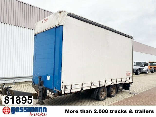Fliegl TPS 118 Glastransporter, Edscha-Verdeck - Прицеп бортовой/ Платформа: фото 1 Fliegl TPS 118 Glastransporter, Edscha-Verdeck - Прицеп бортовой/ Платформа: фото 1