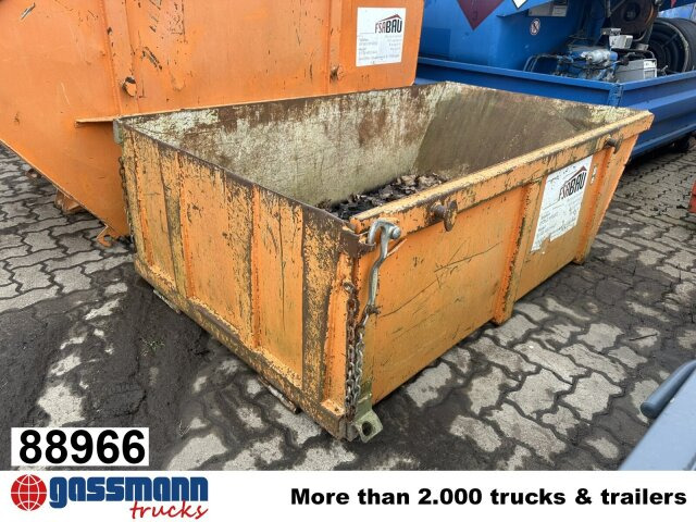 City-Absetzcontainer ca. 1,2m³ offen mit Klappe - Грузовик: фото 1 City-Absetzcontainer ca. 1,2m³ offen mit Klappe - Грузовик: фото 1