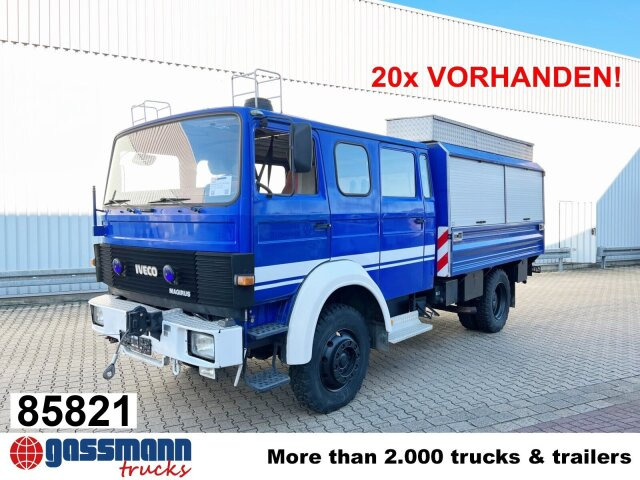 Iveco 120-23 AW 4x4 Doka, V8-Motor, Gerätewagen, - Грузовик бортовой/ Платформа: фото 1 Iveco 120-23 AW 4x4 Doka, V8-Motor, Gerätewagen, - Грузовик бортовой/ Платформа: фото 1