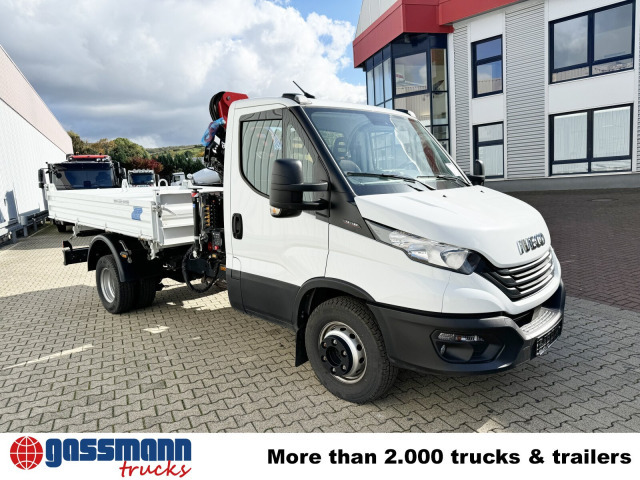 Новый Самосвал, Автоманипулятор Iveco Daily 70C18H 4x2 mit Kran HMF 340-K3, Funk: фото 11
