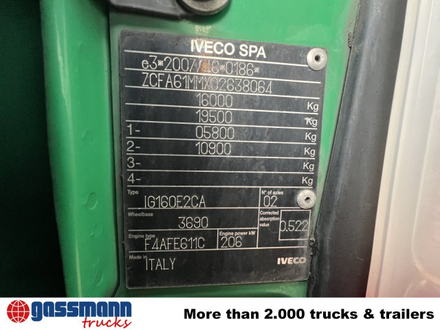 Iveco EuroCargo ML160E28 4x2 mit Kran Hiab XS 088 ES-2 - Самосвал, Автоманипулятор: фото 5 Iveco EuroCargo ML160E28 4x2 mit Kran Hiab XS 088 ES-2 - Самосвал, Автоманипулятор: фото 5