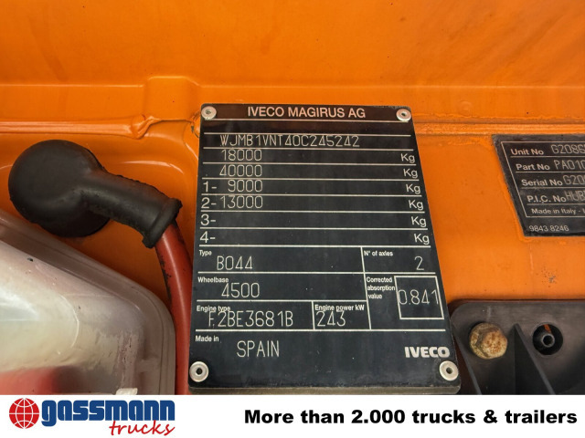 Крюковой мультилифт Iveco Trakker AT190T33W/P 4x4, Winterdienstausstattung: фото 14