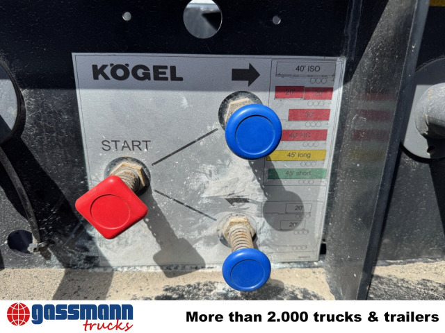Kögel Port 45 Simplex, Container-Chassis, - Полуприцеп-контейнеровоз/ Сменный кузов: фото 3 Kögel Port 45 Simplex, Container-Chassis, - Полуприцеп-контейнеровоз/ Сменный кузов: фото 3