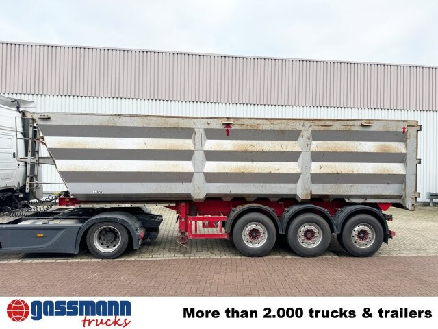 LÜCK SKF 35, Stahlmulde ca. 37m³, Liftachse - Самосвальный полуприцеп: фото 4 LÜCK SKF 35, Stahlmulde ca. 37m³, Liftachse - Самосвальный полуприцеп: фото 4