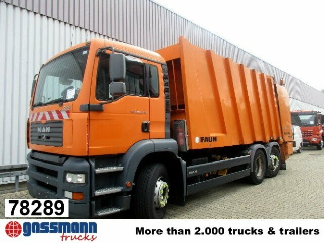 MAN TGA 26.350/400 6x2-2BL FAUN POWER PRESS 524, - Мусоровоз: фото 1 MAN TGA 26.350/400 6x2-2BL FAUN POWER PRESS 524, - Мусоровоз: фото 1