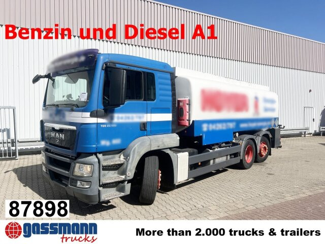 MAN TGA 26.400 6x2-4 BL, A1, Lenk-/Liftachse, ADR, - Грузовик-цистерна: фото 1 MAN TGA 26.400 6x2-4 BL, A1, Lenk-/Liftachse, ADR, - Грузовик-цистерна: фото 1