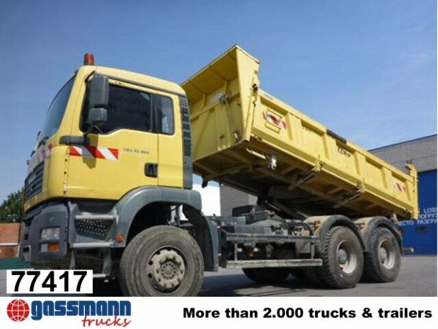 MAN TGA 33.350BB 6x4 Kipper mit Bordmatik - Самосвал: фото 1 MAN TGA 33.350BB 6x4 Kipper mit Bordmatik - Самосвал: фото 1