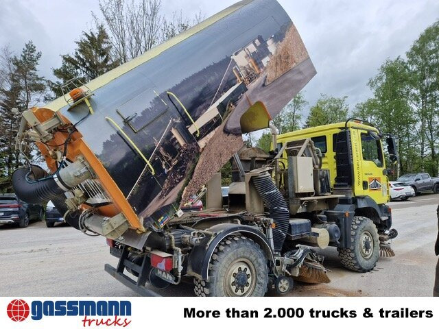 Подметально-уборочная машина MAN TGM 13.280 4X4 BL, Kehhrmaschine Nothelfer Kobit: фото 15