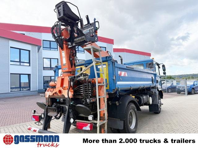 Самосвал, Автоманипулятор MAN TGM 18.290 4X4 BB, EEV, Heckkran Atlas AK: фото 11