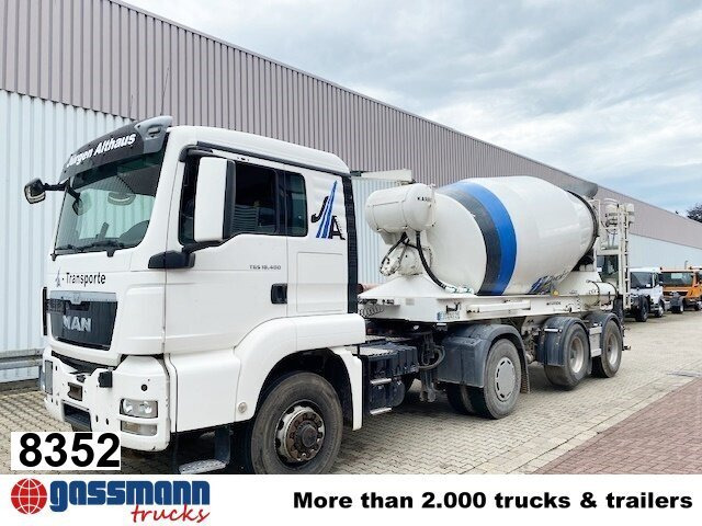 MAN TGS 18.400 4x4H BLS + Auflieger KARRENA 10m³ - Автобетоносмеситель: фото 1 MAN TGS 18.400 4x4H BLS + Auflieger KARRENA 10m³ - Автобетоносмеситель: фото 1