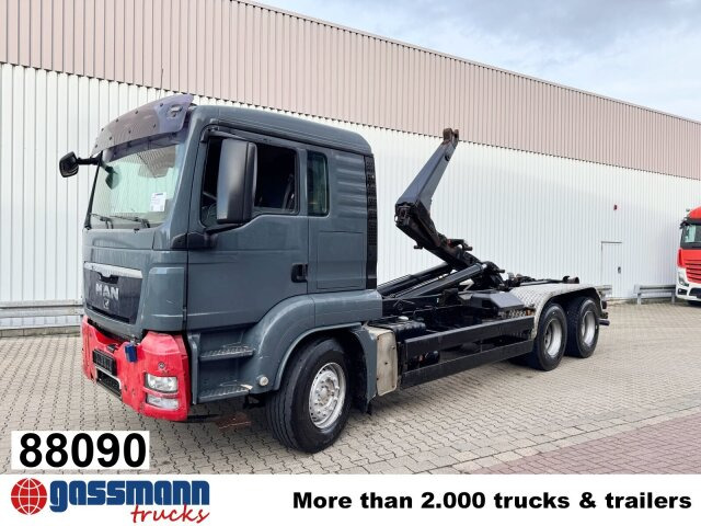 MAN TGS 26.440 6x4 BB, Meiller Schub-Knick - Крюковой мультилифт: фото 1 MAN TGS 26.440 6x4 BB, Meiller Schub-Knick - Крюковой мультилифт: фото 1