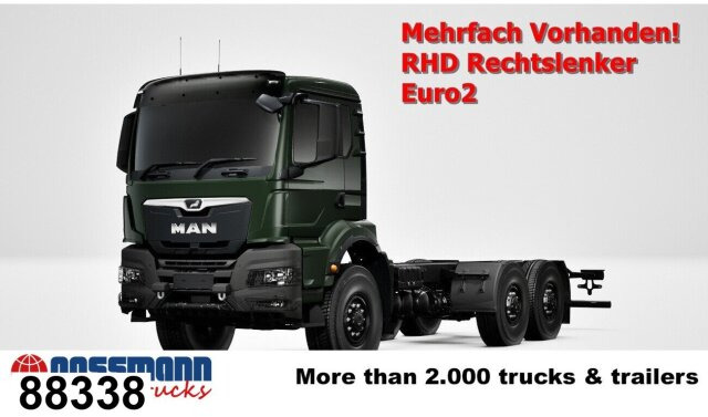 MAN TGS 33.440 6x6 BB CH RHD, Euro2, Rechtslenker, - Грузовик-шасси: фото 1 MAN TGS 33.440 6x6 BB CH RHD, Euro2, Rechtslenker, - Грузовик-шасси: фото 1