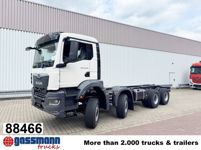 MAN TGS 35.480 8x8 BB CH, Hohe Bauart, Nebenantrieb - Грузовик-шасси: фото 1 MAN TGS 35.480 8x8 BB CH, Hohe Bauart, Nebenantrieb - Грузовик-шасси: фото 1
