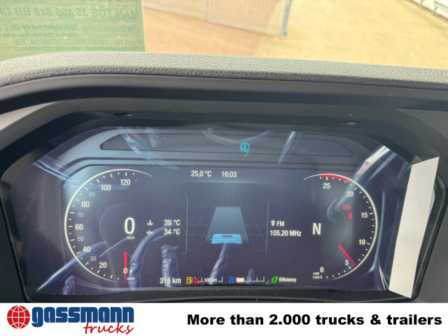 MAN TGS 35.480 8x8 BB CH, Hohe Bauart, Nebenantrieb - Грузовик-шасси: фото 3 MAN TGS 35.480 8x8 BB CH, Hohe Bauart, Nebenantrieb - Грузовик-шасси: фото 3