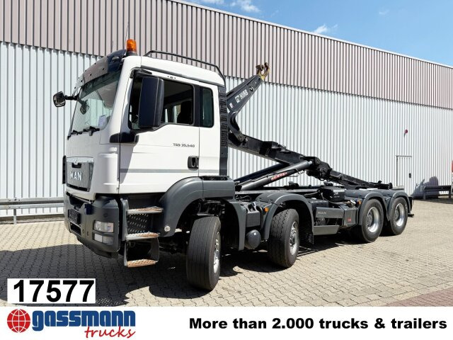 MAN TGS 35.540 8x6H BL, HydroDrive, PriTrader, Hiab - Крюковой мультилифт: фото 1 MAN TGS 35.540 8x6H BL, HydroDrive, PriTrader, Hiab - Крюковой мультилифт: фото 1