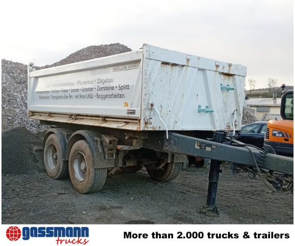 Meiller MZDA 18/21, Stahlbordwände, ca. 11m³ - Самосвальный прицеп: фото 2 Meiller MZDA 18/21, Stahlbordwände, ca. 11m³ - Самосвальный прицеп: фото 2