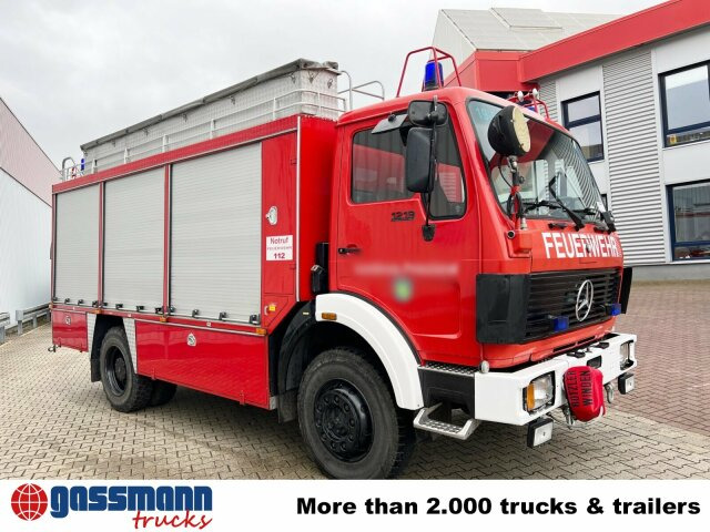 Пожарная машина Mercedes-Benz 1219 AF 4x4, Rüstwagen, Seilwinde,: фото 10