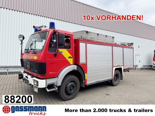 Mercedes-Benz 1222 AF 4x4, Rüstwagen RW 2, Seilwinde - Пожарная машина: фото 1 Mercedes-Benz 1222 AF 4x4, Rüstwagen RW 2, Seilwinde - Пожарная машина: фото 1