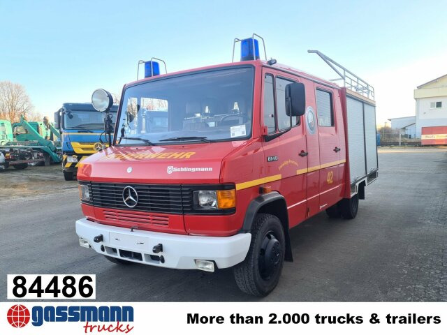 Mercedes-Benz 814 D 4x2 Doka, LF 8/6 - Пожарная машина: фото 1 Mercedes-Benz 814 D 4x2 Doka, LF 8/6 - Пожарная машина: фото 1